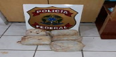 Juruá: Polícia Federal apreende mais de cinco quilos de maconha