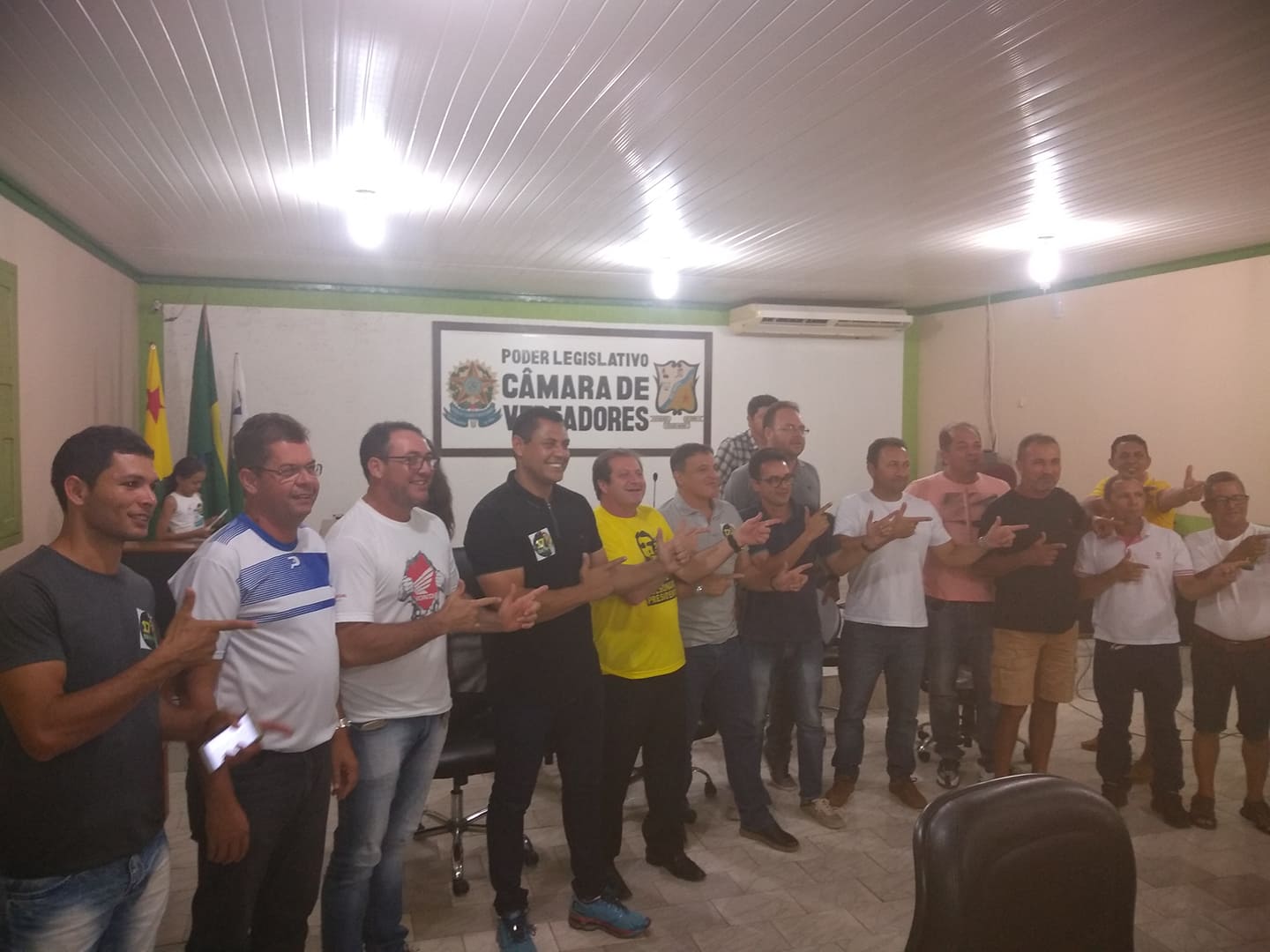 Marcio Bittar e Coronel Ulysses se reúne com lideranças políticas de Feijó em apoio a Jair Bolsonaro
