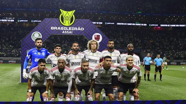 Flamengo busca empate com o Palmeiras e se mantém à frente do rival no Brasileirão