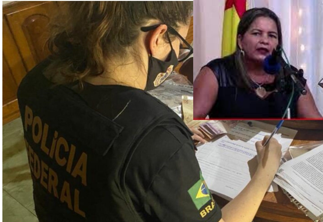 Vereadora é presa em operação Totomide da policia Federal em Feijó